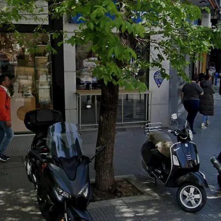 Center At Al Svolou Str -50 Sqm - 3 P - 2 Balconies -2 Tvs - Optical Fiber - Washine Machine - Fully Equipped Kitchen - 8th Floor Διαμέρισμα